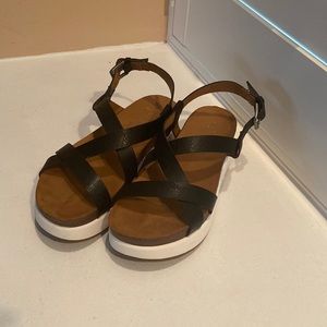Black Strappy Sandals